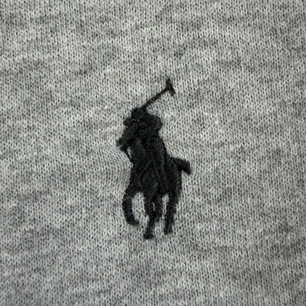 Polo Ralph Lauren Performance Hoodie Mens Large Gray Fleece Pullover Sweatshirt